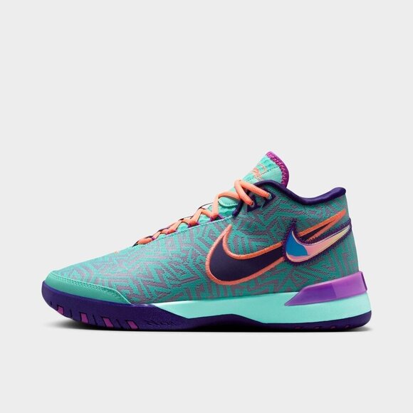 Nike Zoom LeBron NXXT Genisus Hyper Turquoise / Purple Size: 11 NEW - Picture 2 of 6